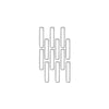 214646 </br> PAQUETE - BISEL RECTANGULAR