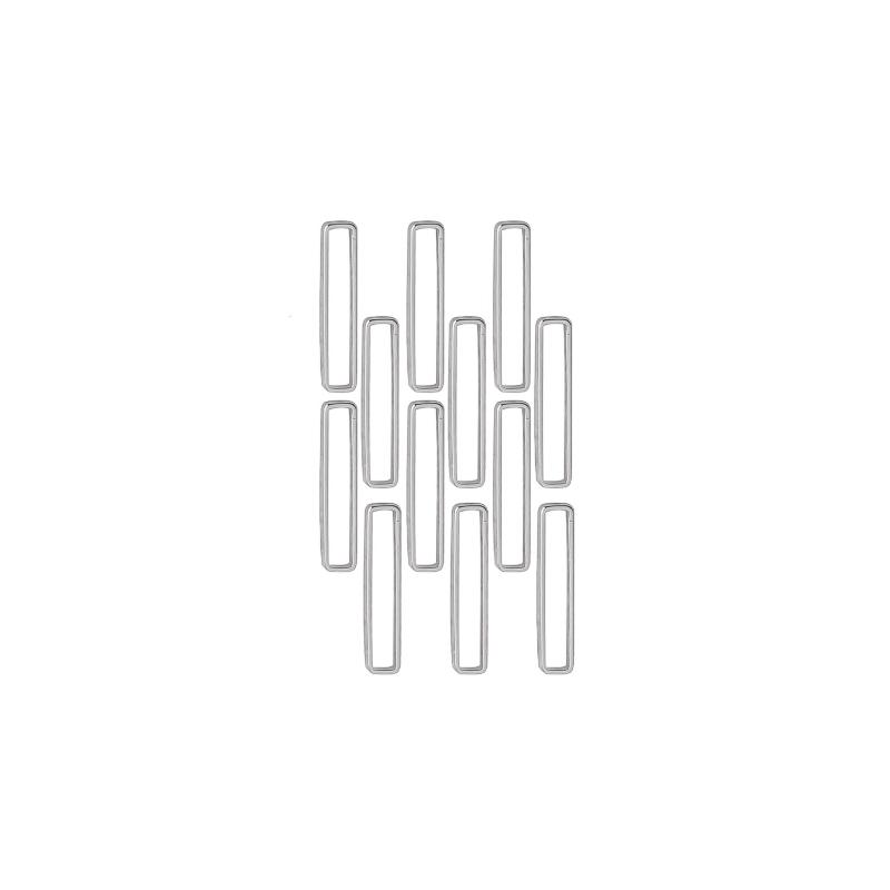 214646 </br> PAQUETE - BISEL RECTANGULAR