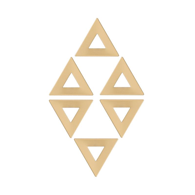 214781  </br> PAQUETE - TRIANGULO PERFORADO