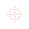 224326 </BR> PAQUETE MINI CORAZÓN