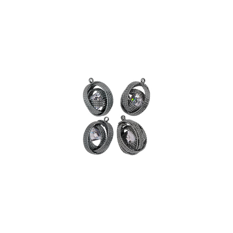 224349 </BR> PAQUETE DE ZIRCONIA ENTRELAZADA